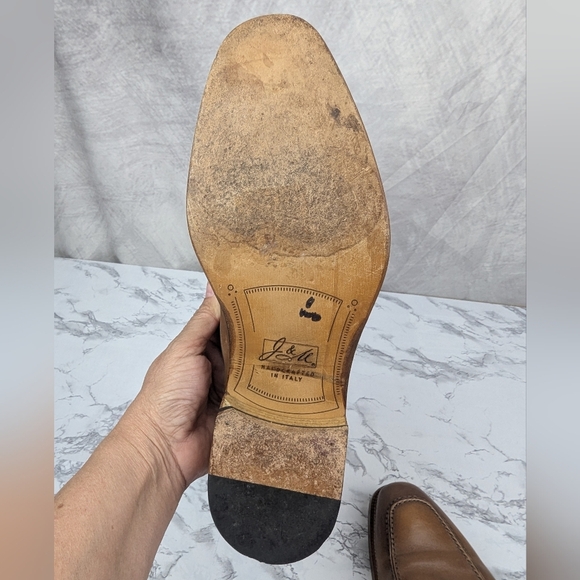 Johnston & Murphy Brown Leather Loafers main image 12